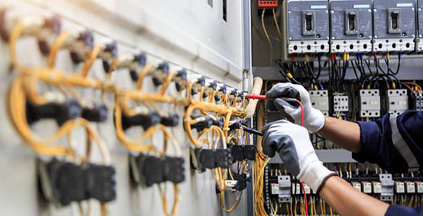 Professional Electrician technician working in South Lakes, AK